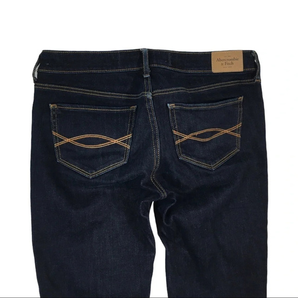 WJ421 Abercrombie The A&F Boot Cut Jeans 26x33 - Picture 6 of 6